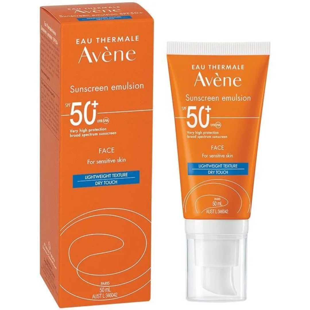 Avene Sunscreen SPF 50+ Emulsion Face 50ml image 0
